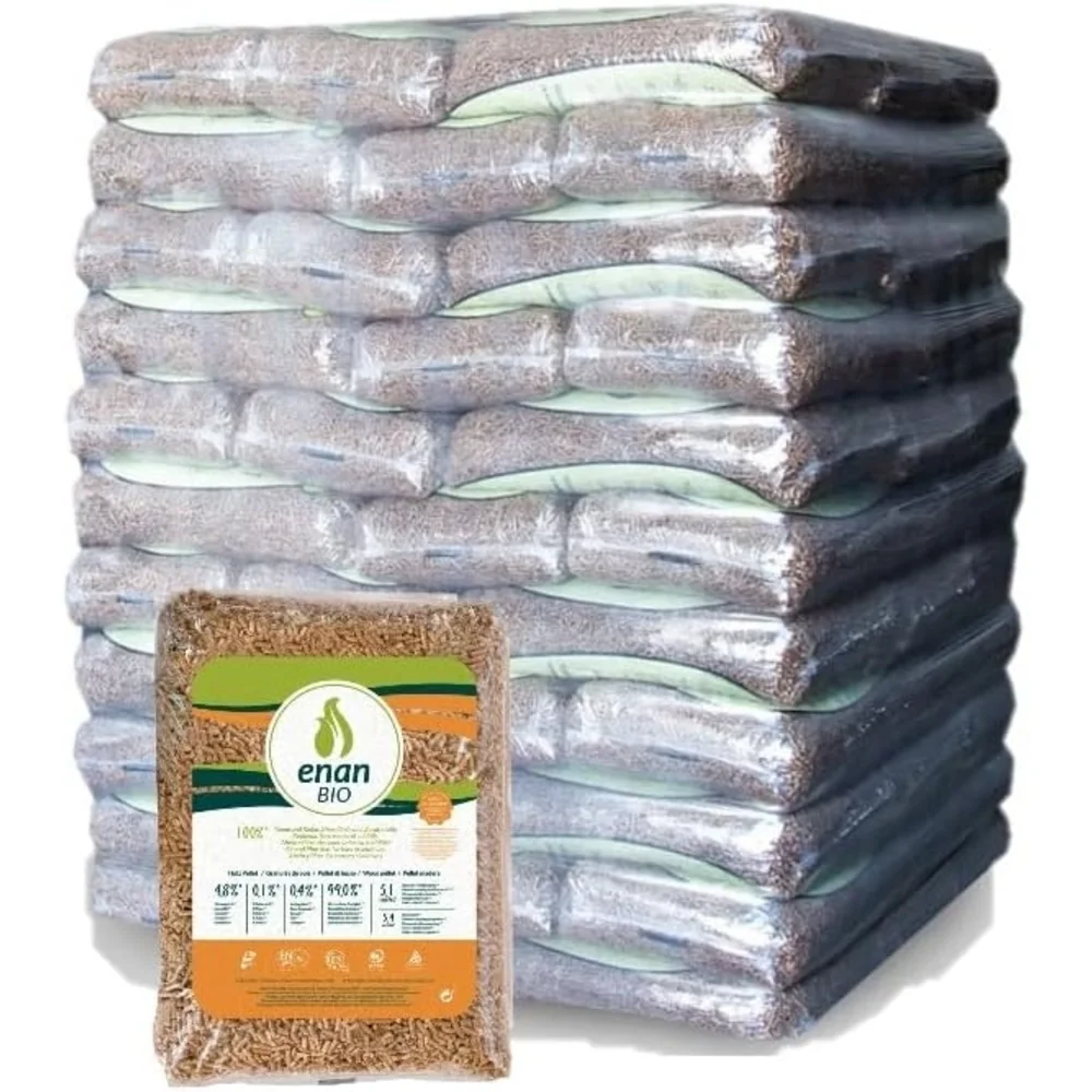 LT7media Pellets ENAN Bio – Palet de 70 sacos de 15 kg (1.050 kg) ENplus A1 - Imagen 1