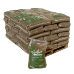 Pellets ENplus A1 Premium – Medio Palet de 42 sacos de 15 kg (630 kg)